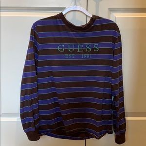 Guess men’s long sleeve t shirt